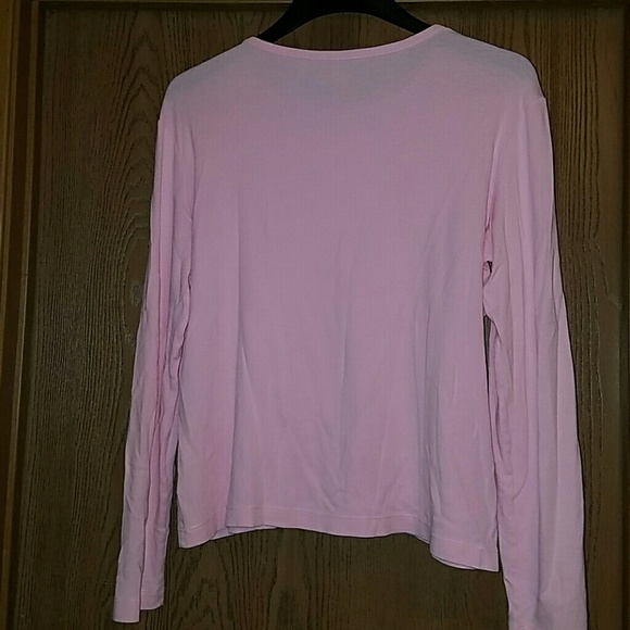 Jones NY pink ribbon shirt - Picture 5 of 6